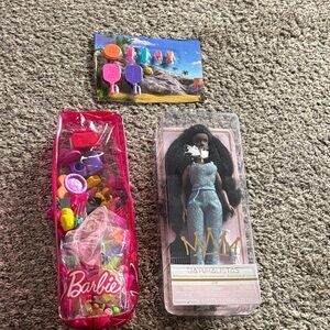 NWT NWOT Barbie bundle of doll, accessories, shoes etc
